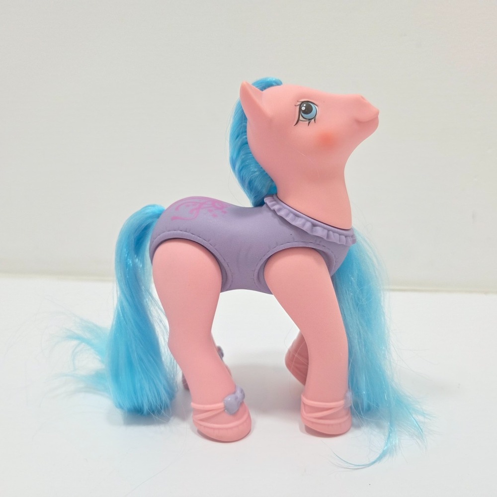 G1 My Little Pony Silky Slipper Sweetsteps Ballerina 1990 Hasbro Vintage - Picture 3 of 10